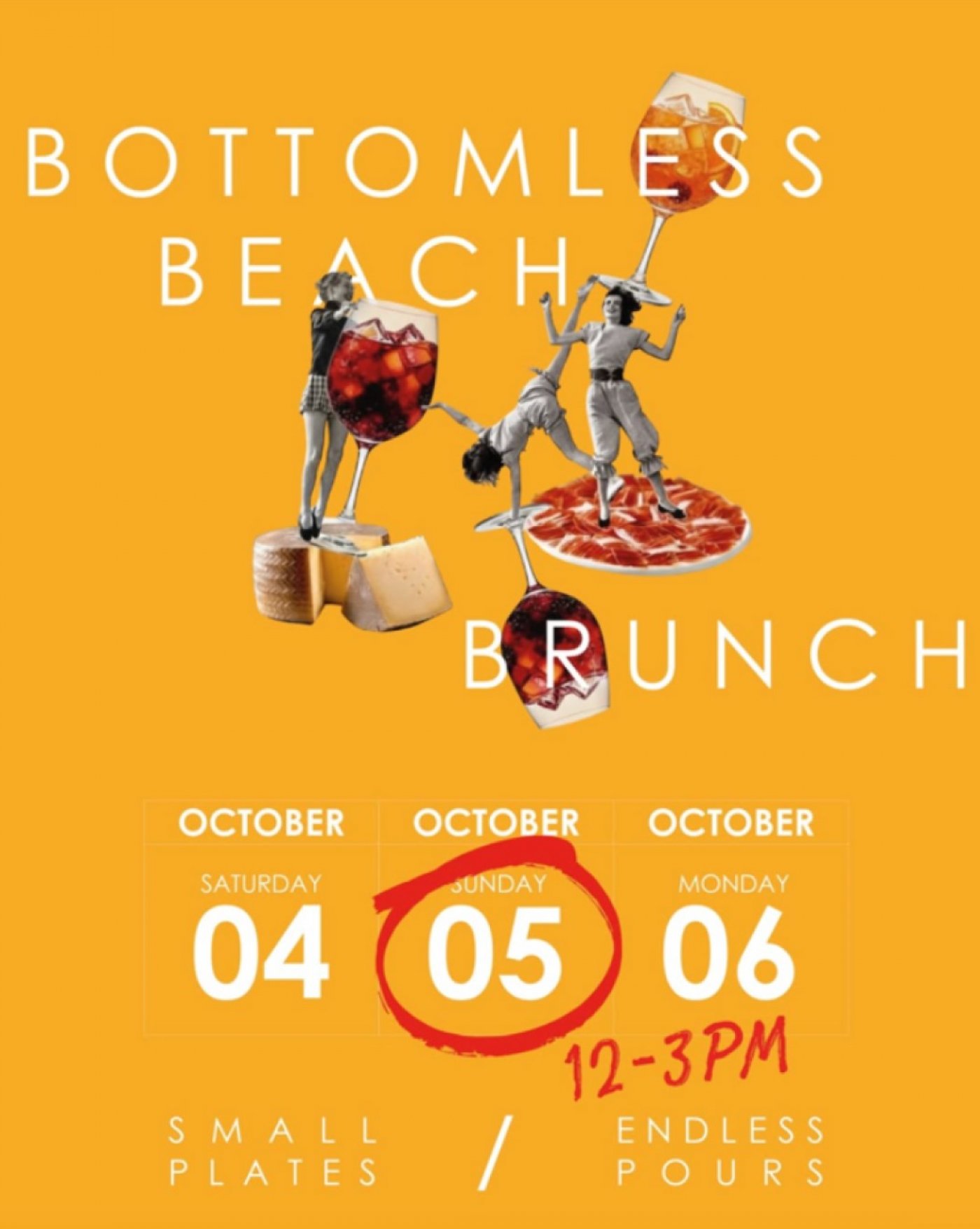 Bottomless Brunch at FOC By The Beach