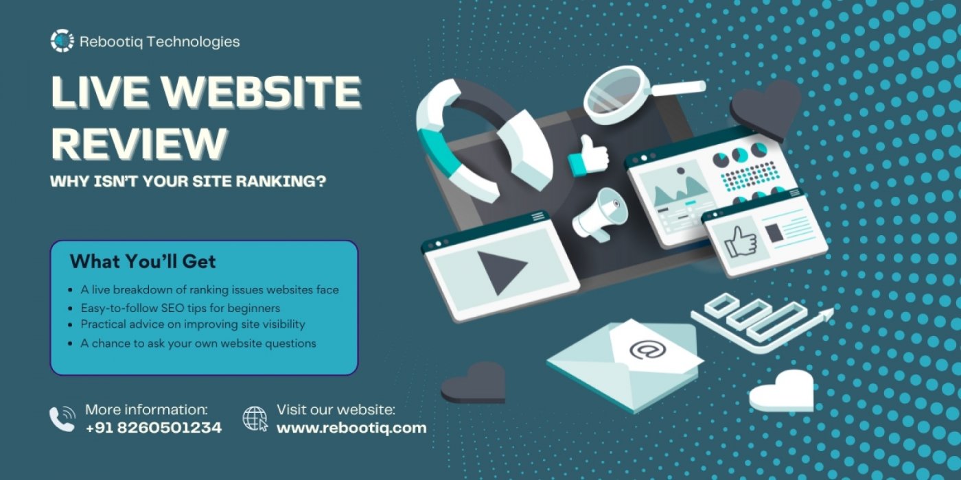 Live Website Review \u2013 Why Isn\u2019t Your Site Ranking?
