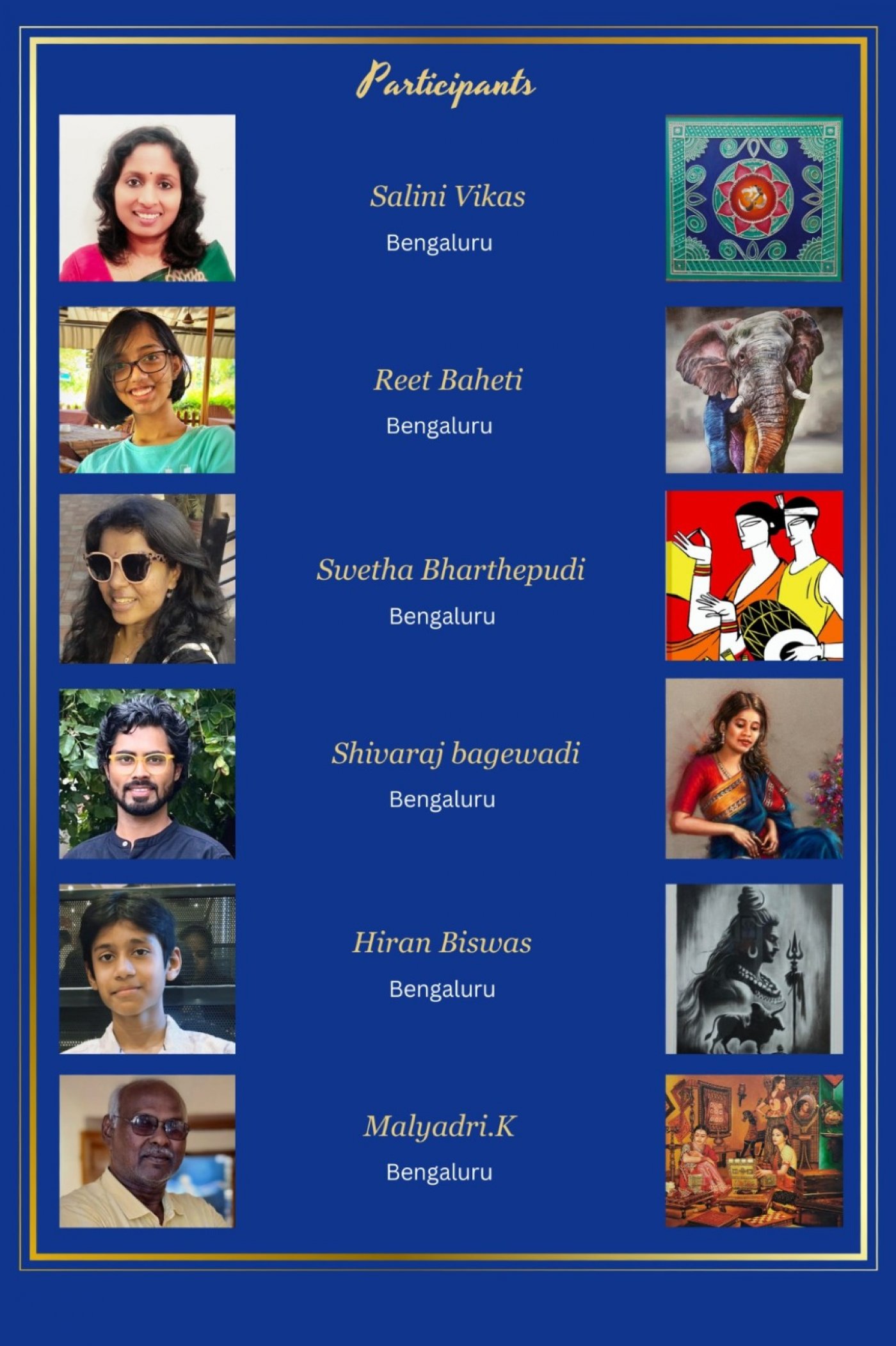 Group Art Exhibition by Vasantha Arts Group