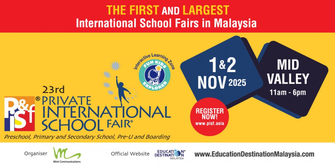 23rd Private & International School Fair in Kuala Lumpur