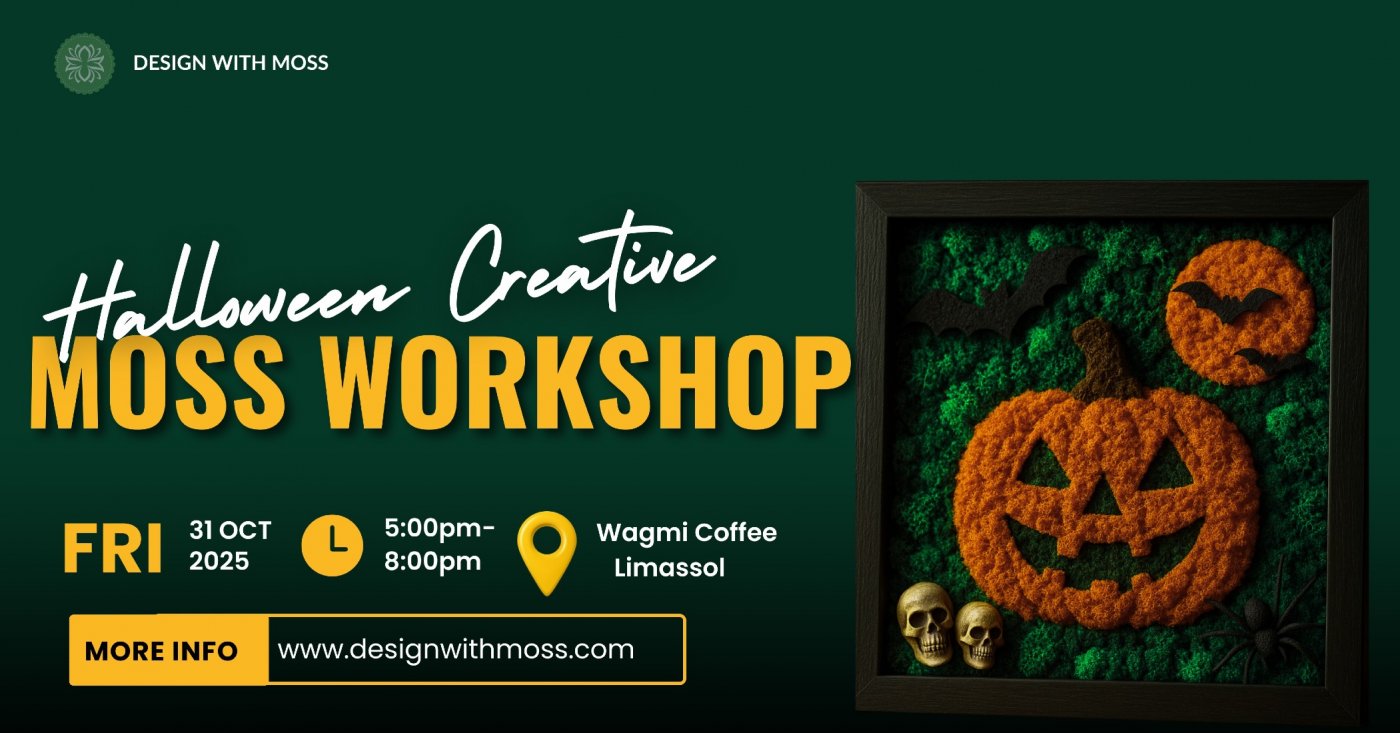 Hallowen Creative Moss Workshop