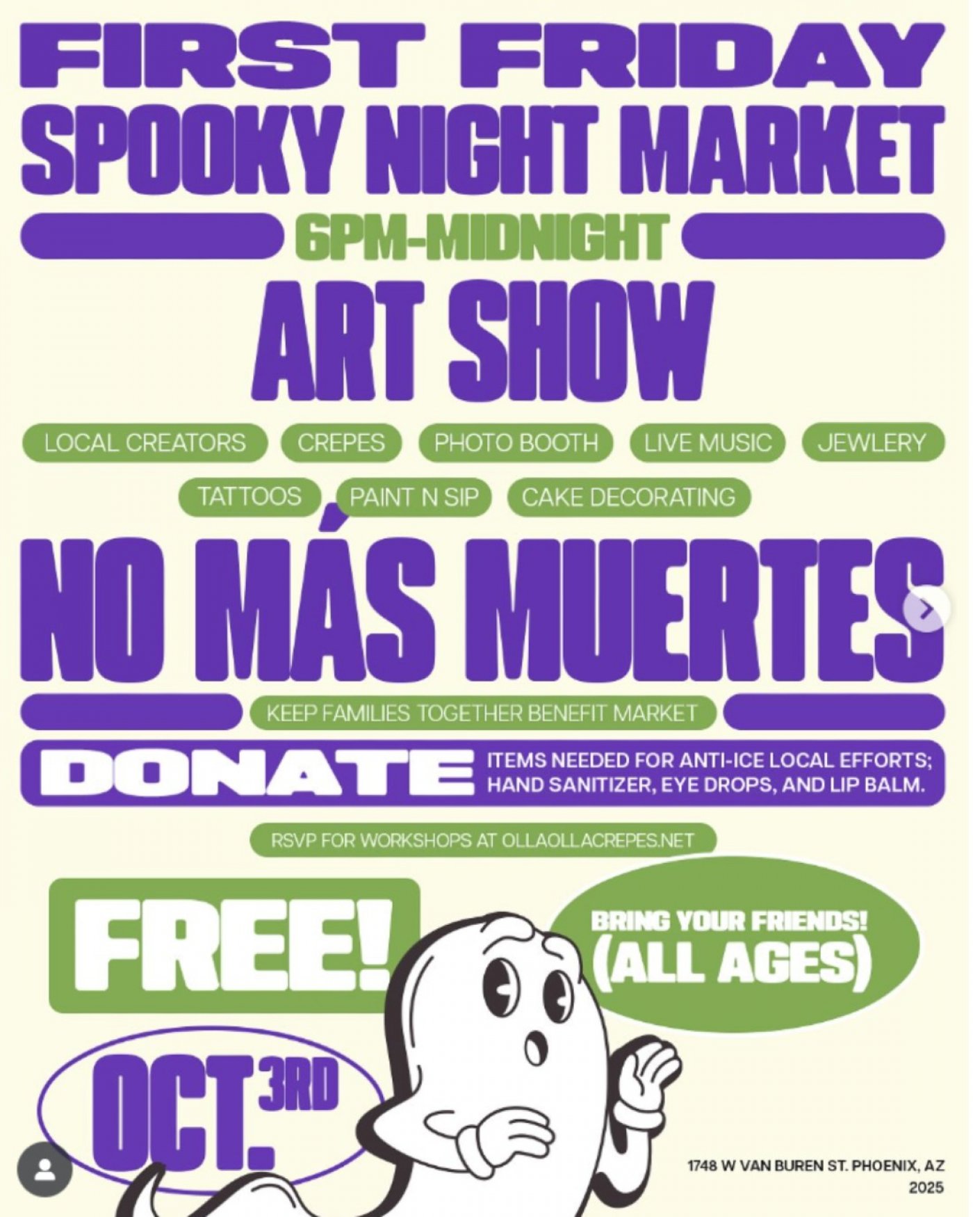 Friday the 13th Night Market - Paint n Sip