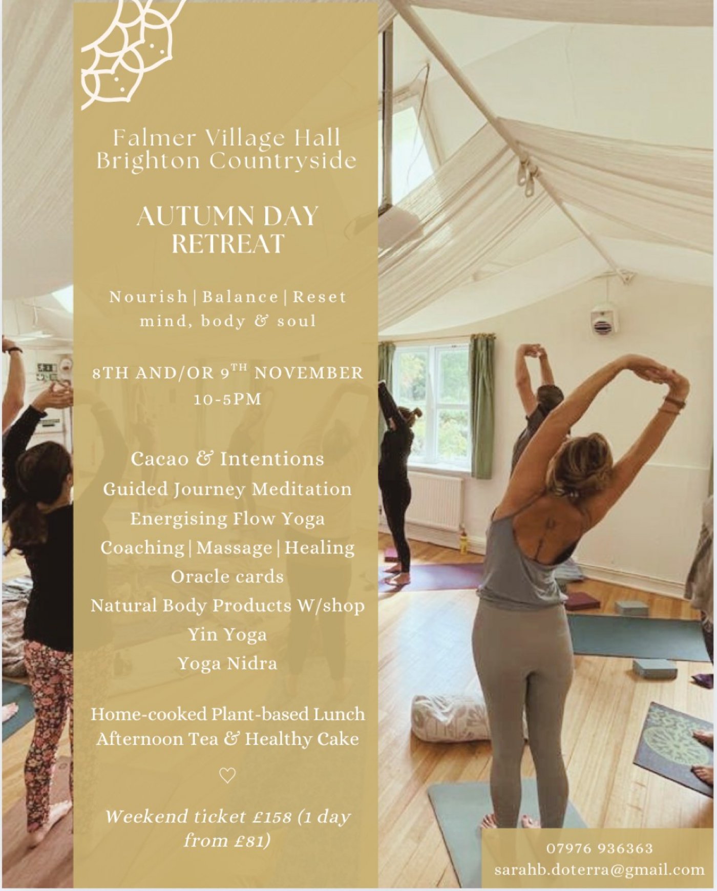 Autumn Yoga Day Retreat (Brighton)