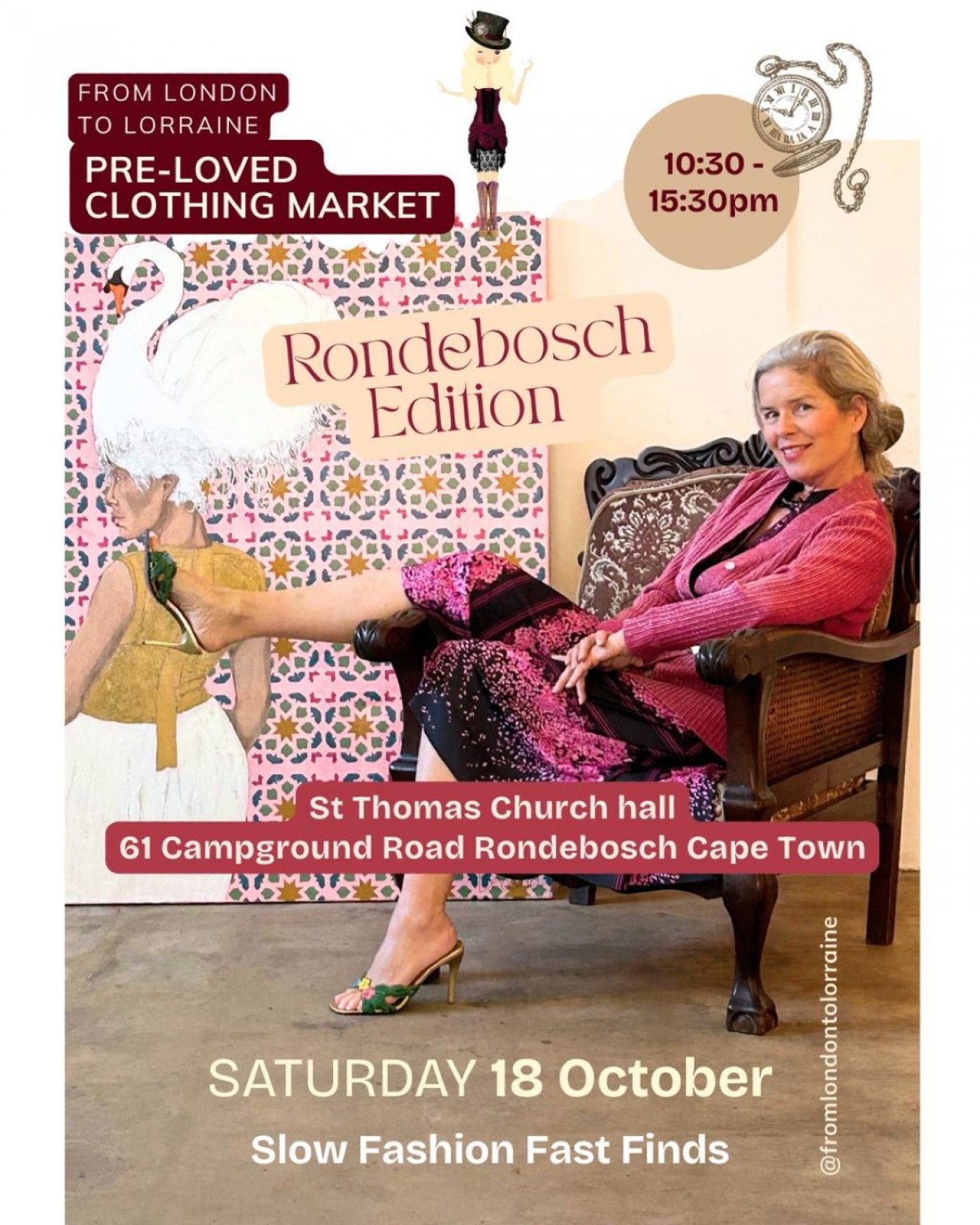 From London to Lorraine Preloved Clothing Market