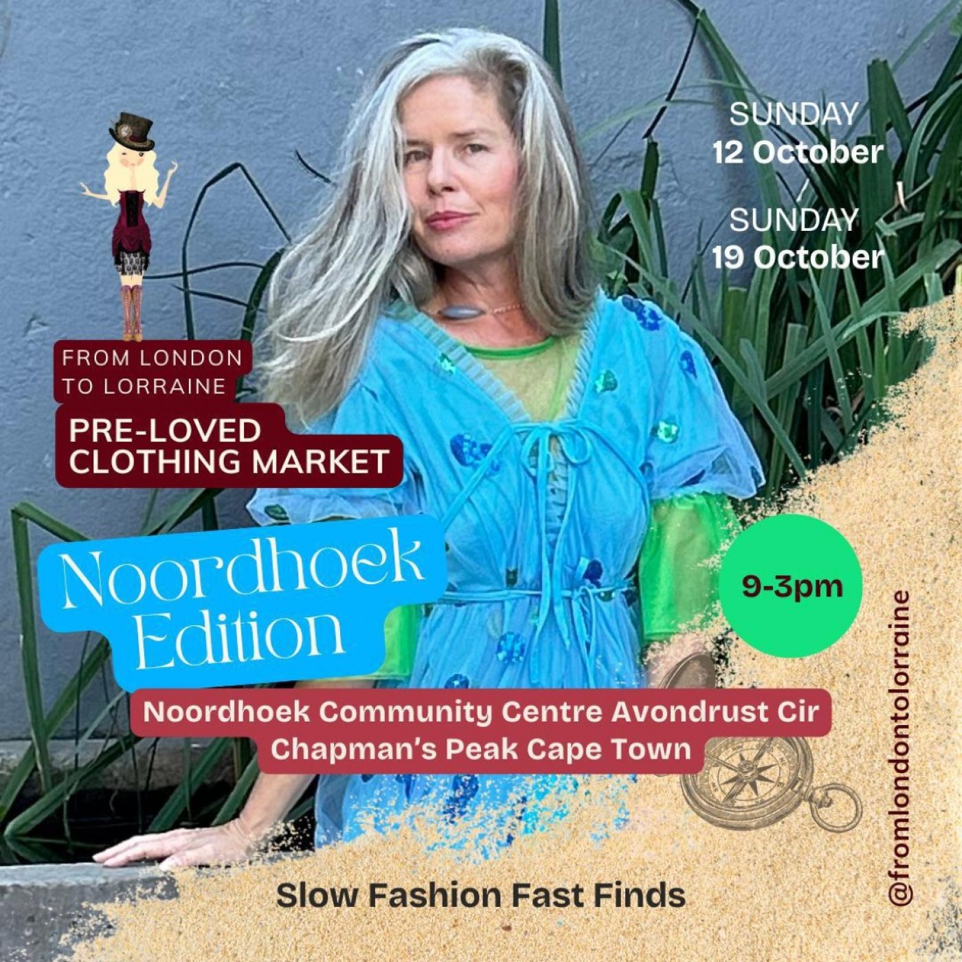 From London to Lorraine Preloved Clothing Market Noordhoek edition