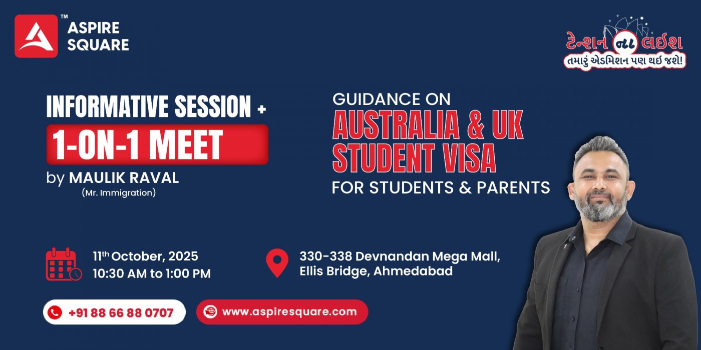 Informative Session 1-on-1 Meet with Maulik Raval \u2013 AUS & UK Intake
