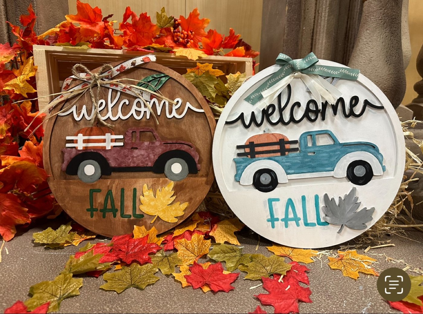 Discounted Community Art Crafting Class - Fall Wood Door Signs