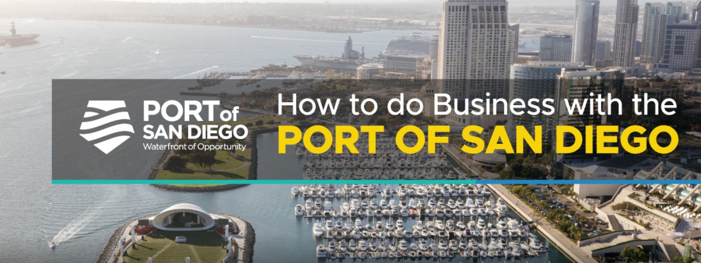 How to do Business with the Port of San Diego