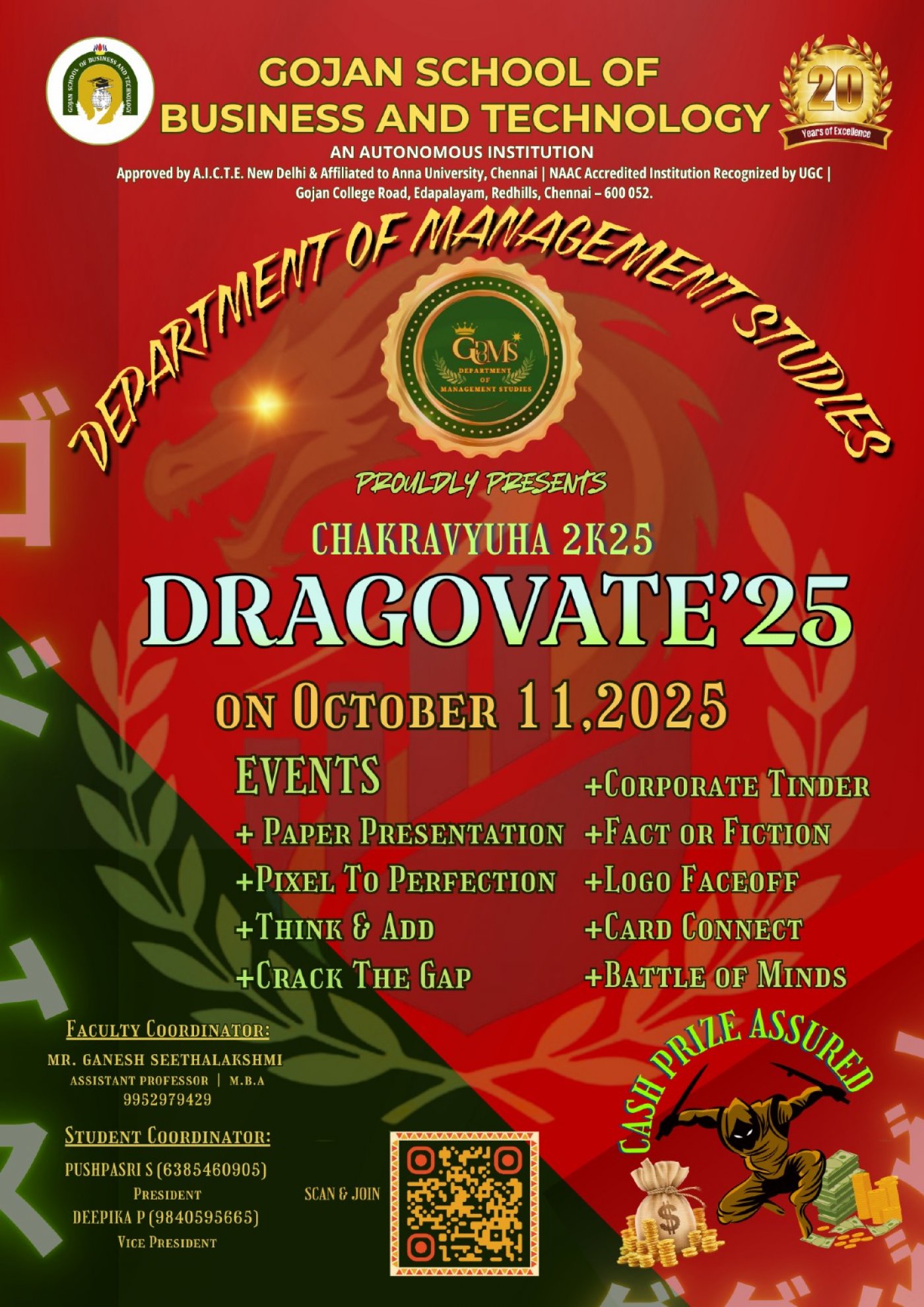 DRAGOVATE\u201925 - ONE DAY NATIONAL LEVEL TECHNICAL SYMPOSIUM