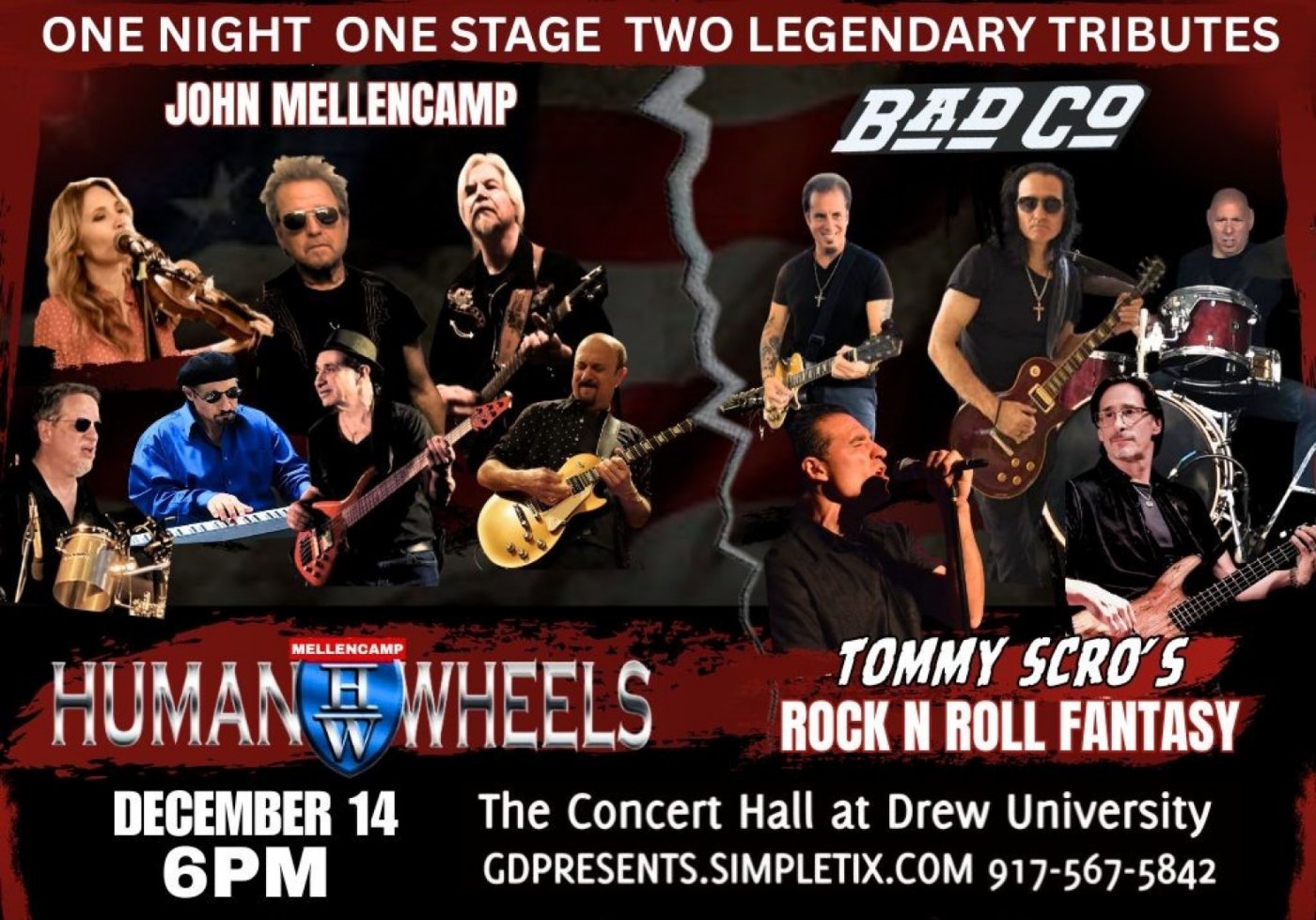 From Pink Houses to Shooting Stars : The Music of Mellencamp & Bad Co.