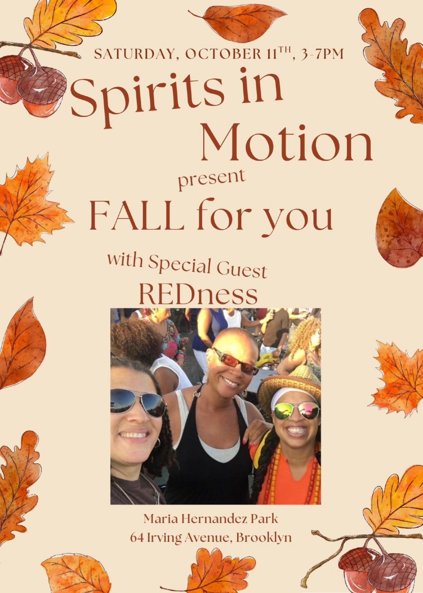 Fall for YOU: Spirits in Motion + REDness