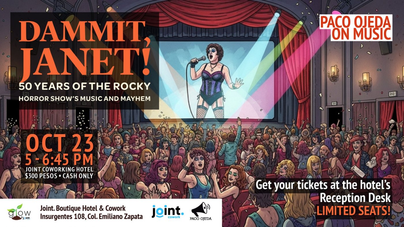 DAMMIT, JANET! \u2022 50 Years of the Rocky Horror Show\u2019s Music and Mayhem