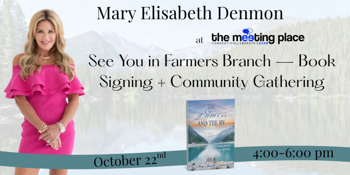 Farmers Branch Book Signing + Community Event