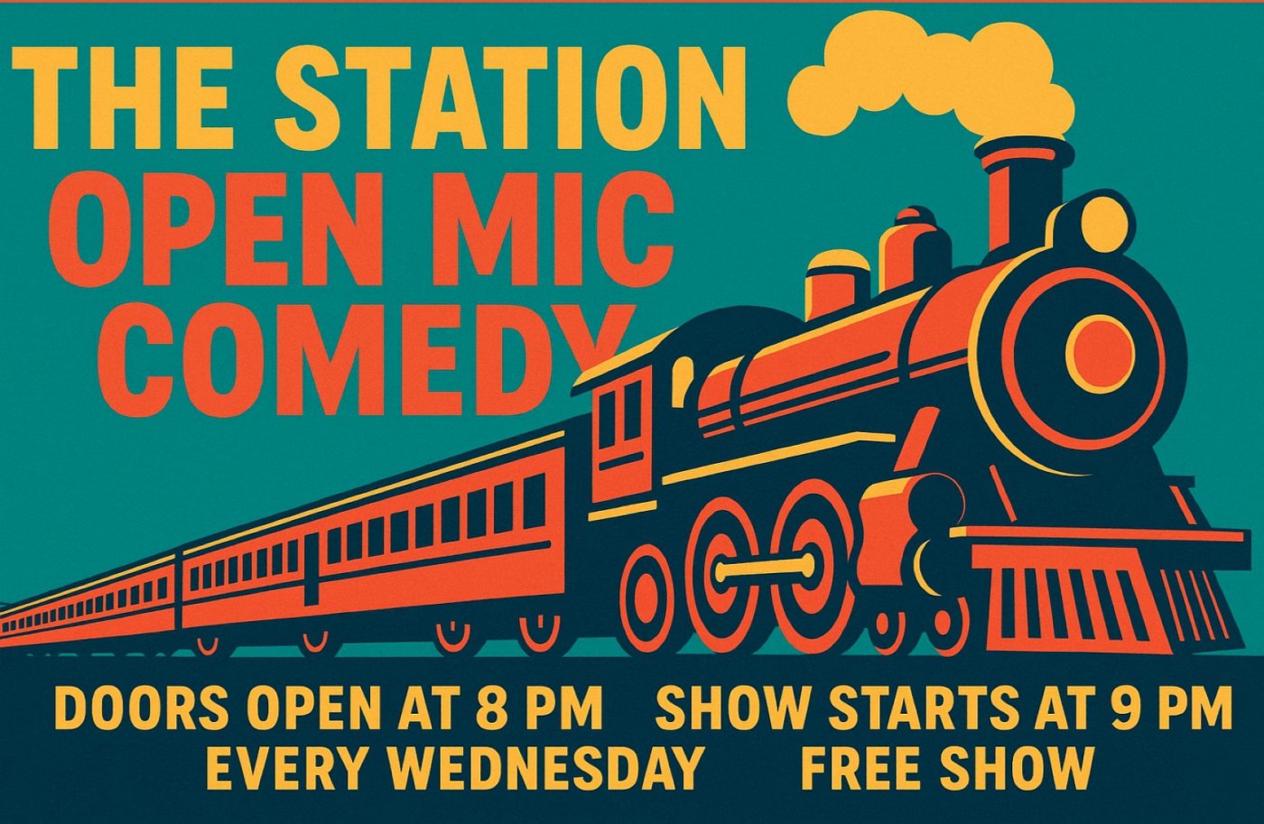 Delete Comedy Open Mic Night @ The Station!