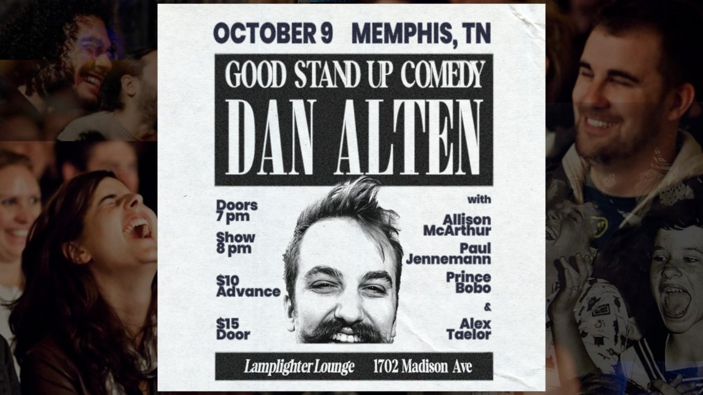 Dan Alten (good stand up comedy) at Lamplighter
