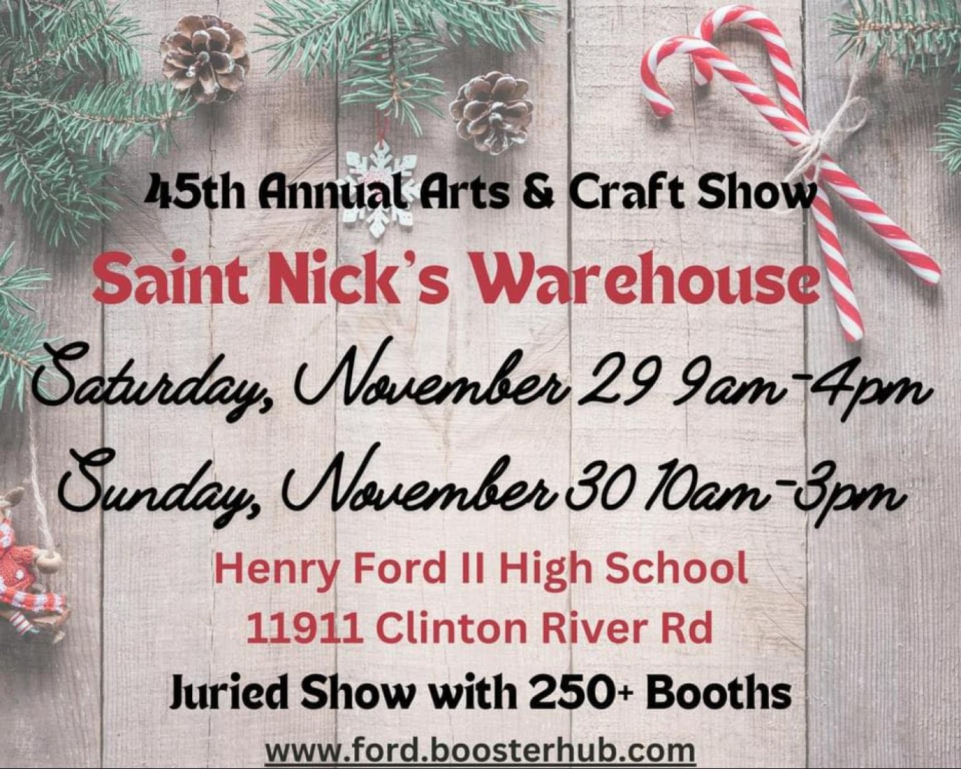 45th Annual Saint Nick\u2019s Warehouse Arts and Crafts Show