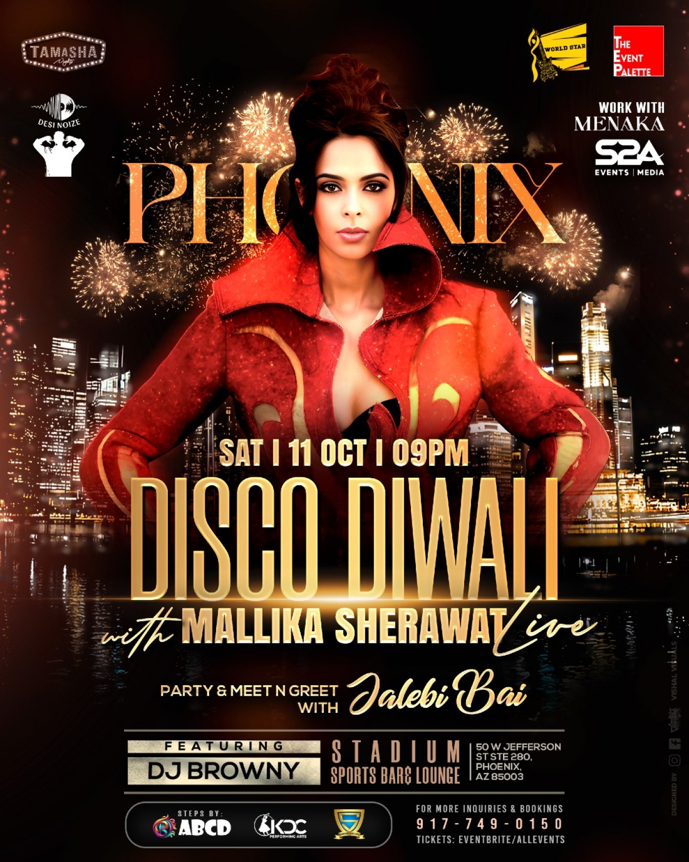 PHOENIX DIWALI WITH MALLIKA SHERAWAT LIVE @STADIUM LOUNGE