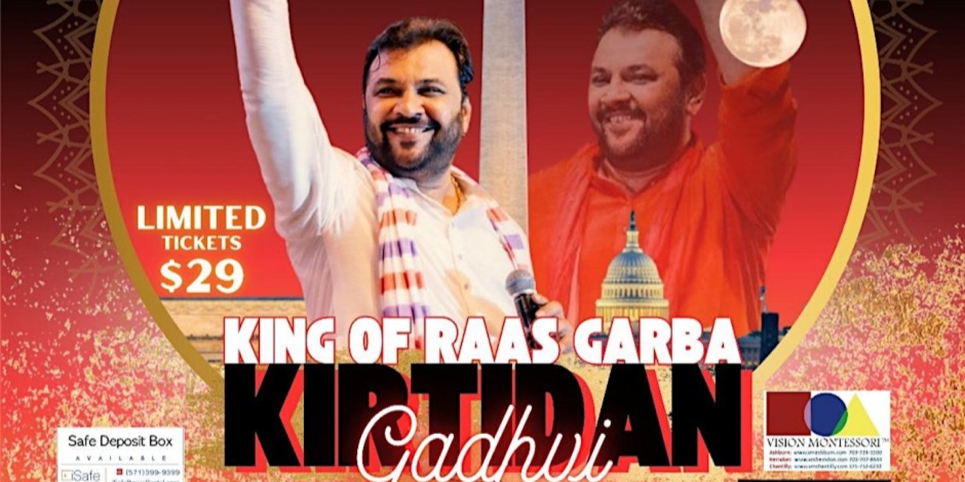 Kirtidan Gadhvi (King of Raas Garba) 2025 - Exclusive DMV Navratri
