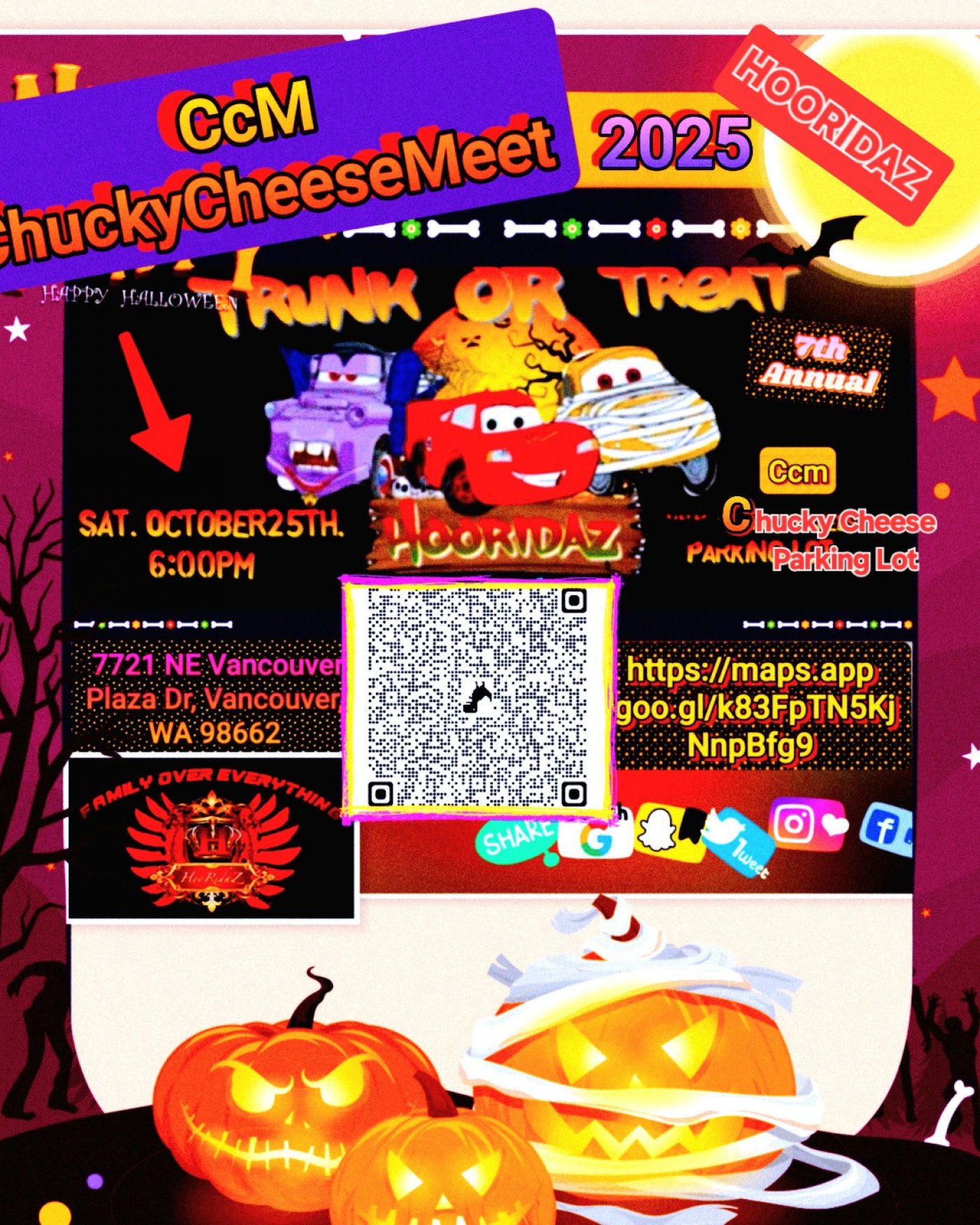 Hooridaz Trunk or Treat