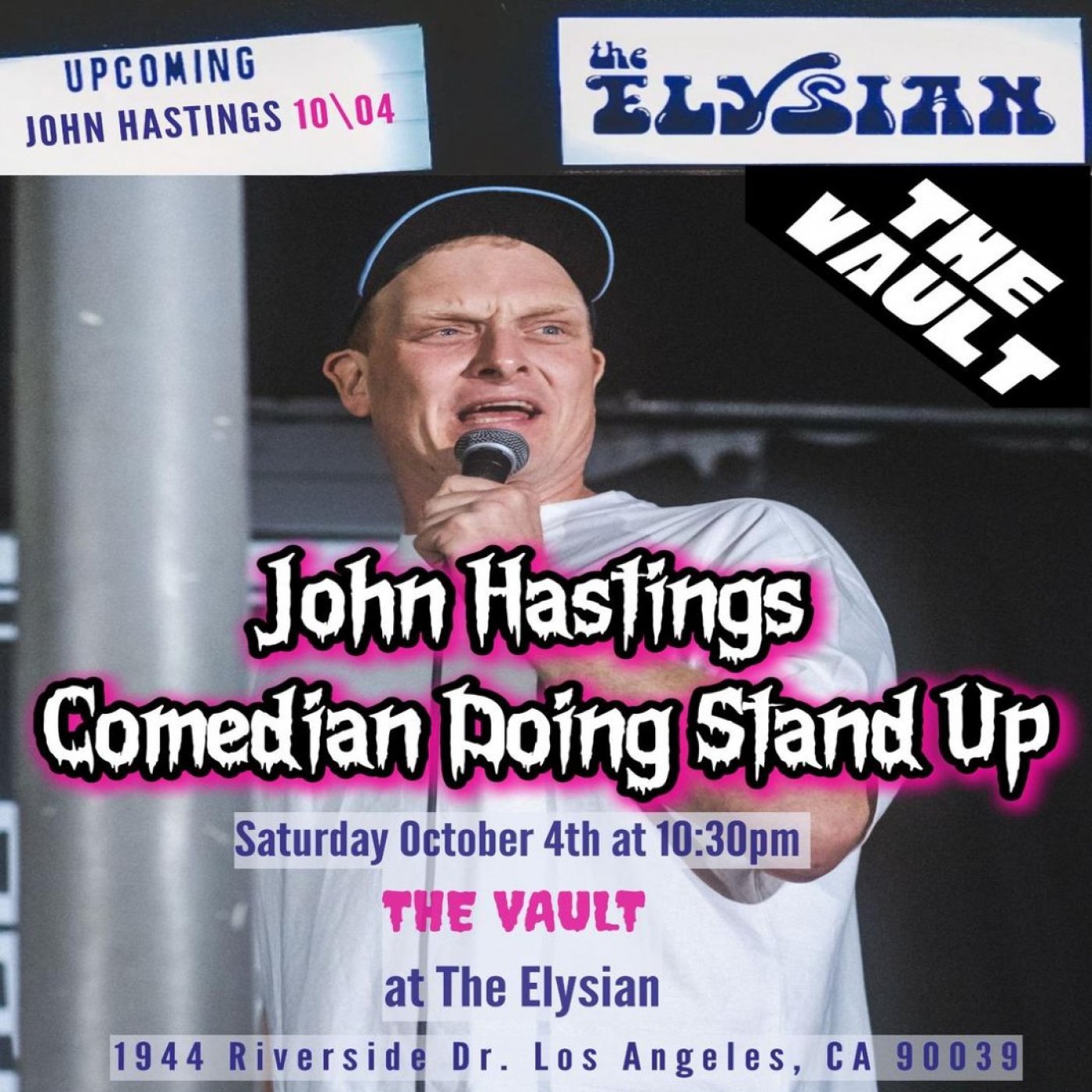 John Hastings: Comedian Doing Stand Up (The Vault)