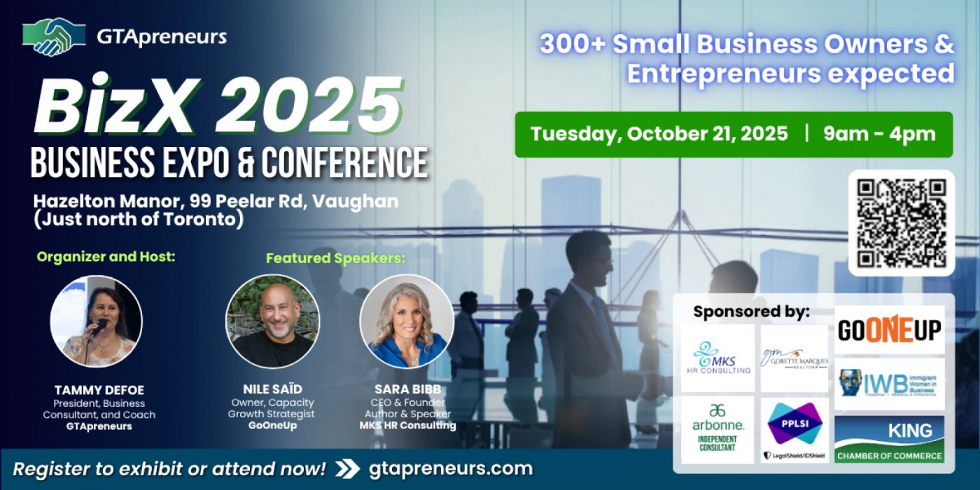 BizX 2025 Business Expo & Conference by GTApreneurs