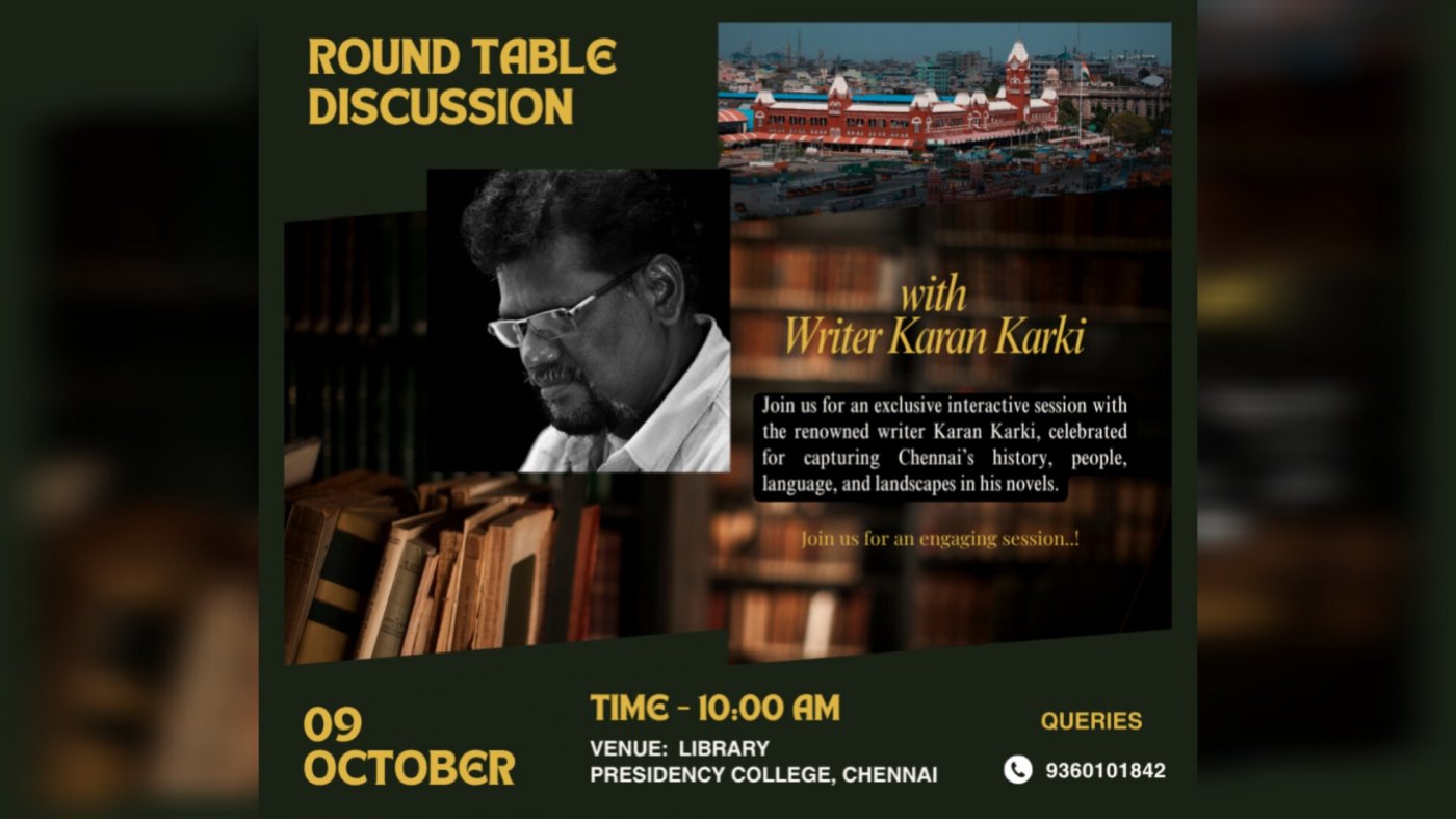 Round Table Discussion with Writer Karan Karki