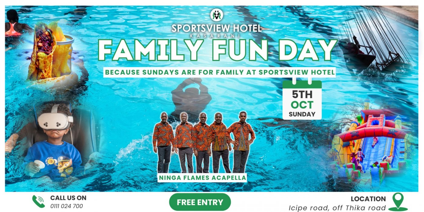 Family Fun Activities in Nairobi at Sportsview Hotel Fun Day