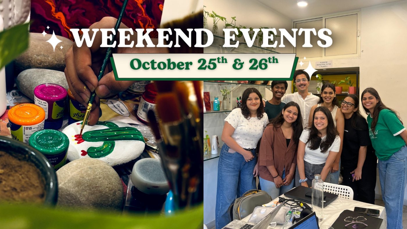 Weekend Events at CPL, Naranpura (October 25th & 26th)