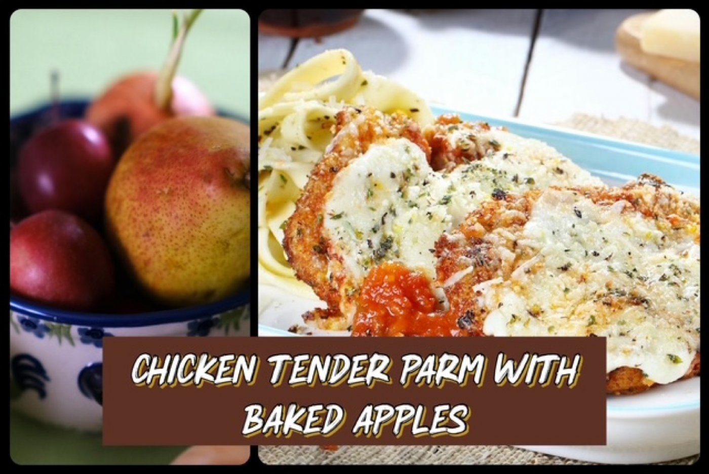 The Art of Cooking - Chicken Tender Parmesan with Baked Apples: Monday Evening Class