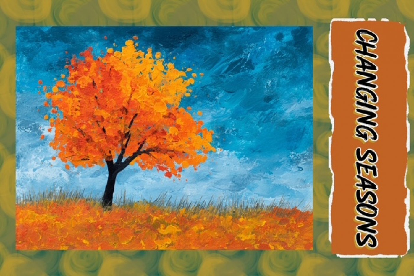 Beyond The Spectrum Wednesday Art Program - Changing Seasons Acrylic