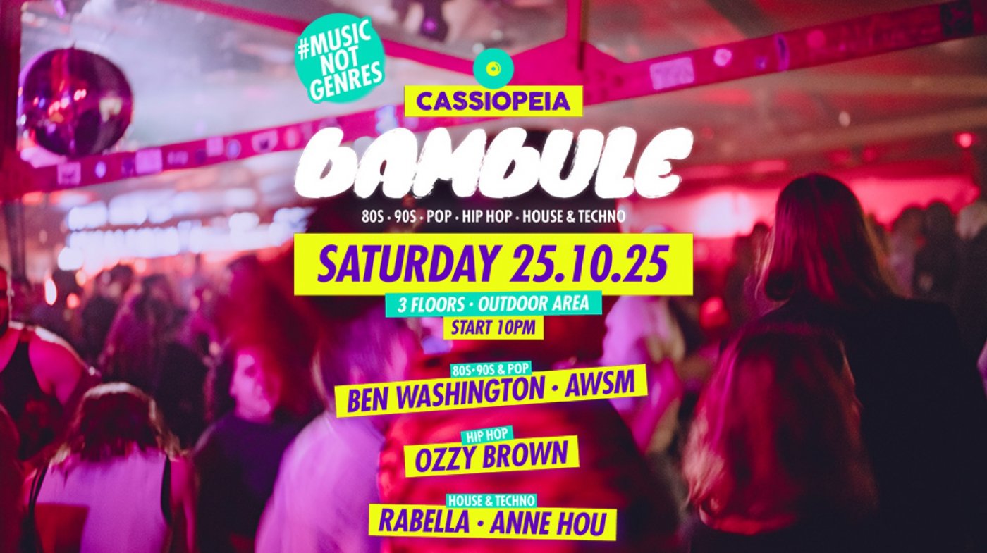 Bambule (80s, 90s, Pop, Hip Hop, House & Techno)