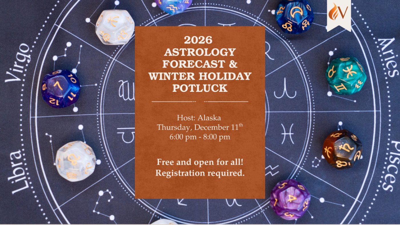Tropical Astrology 2026 Forecast and Winter Holiday Potluck