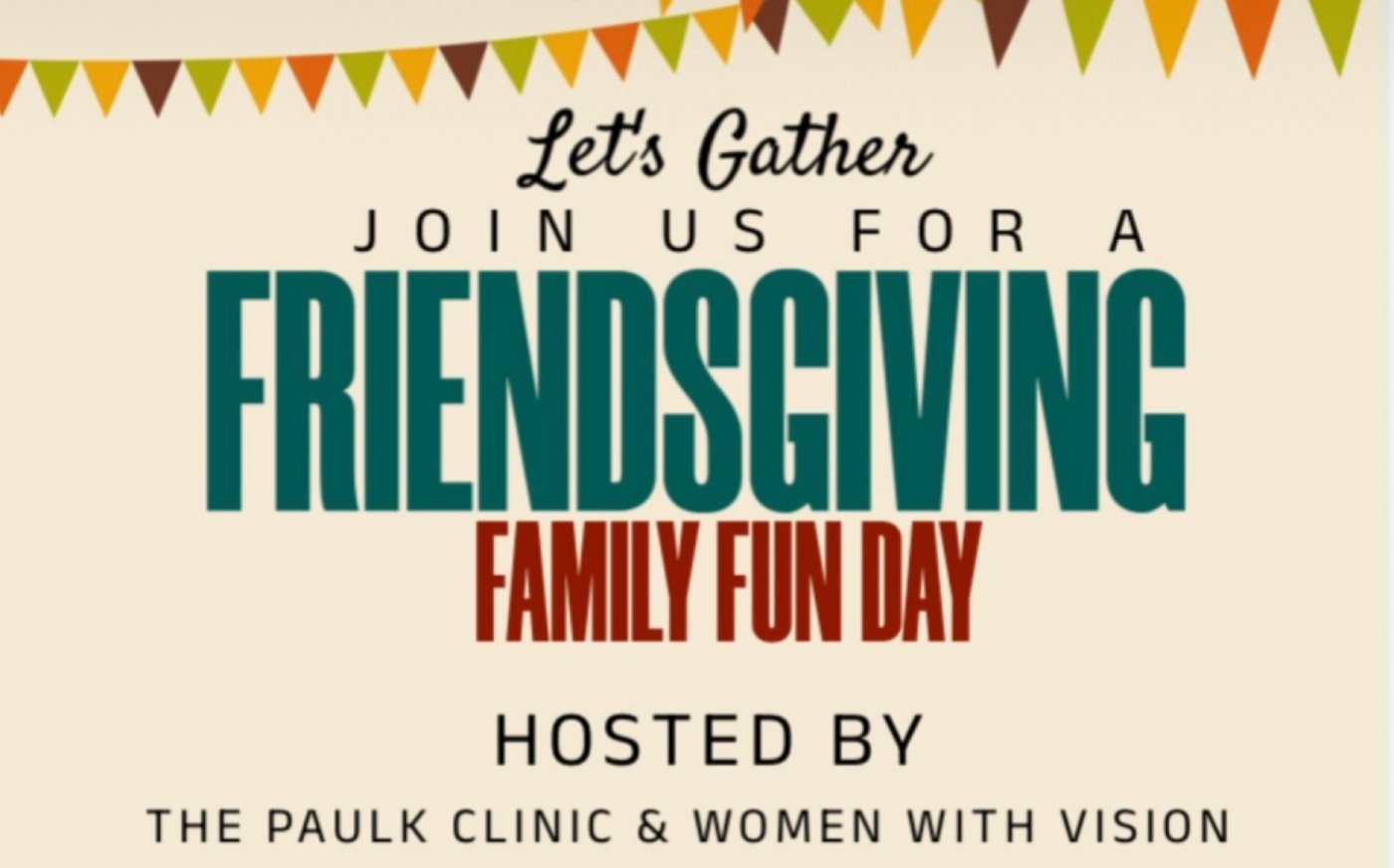 Friendsgiving Family Fun Day