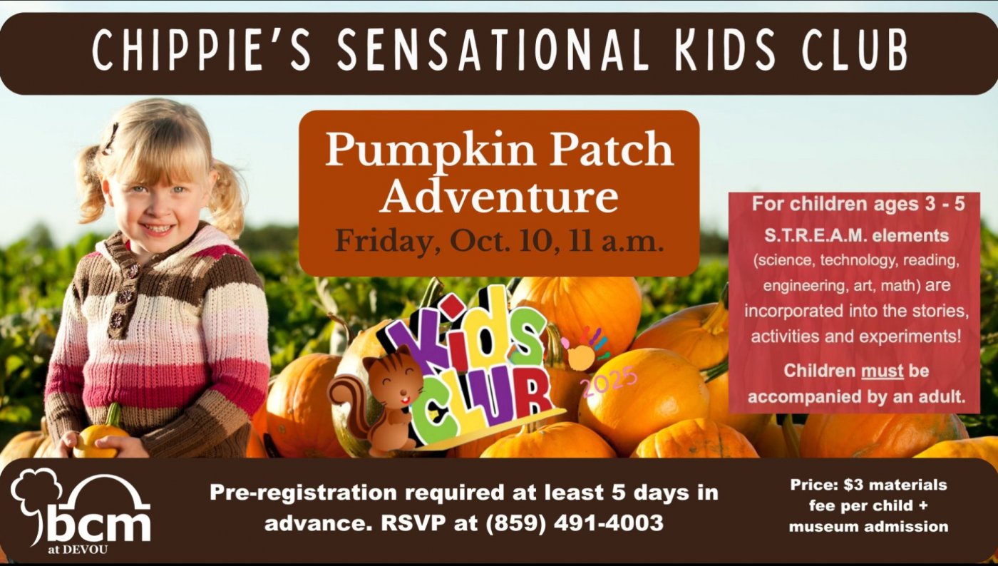 Chippie's Sensational Kid's Club: Pumpkin Patch Adventure 