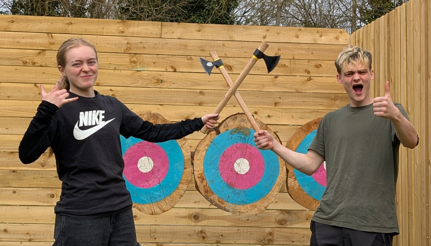 Spooky Axe Throwing