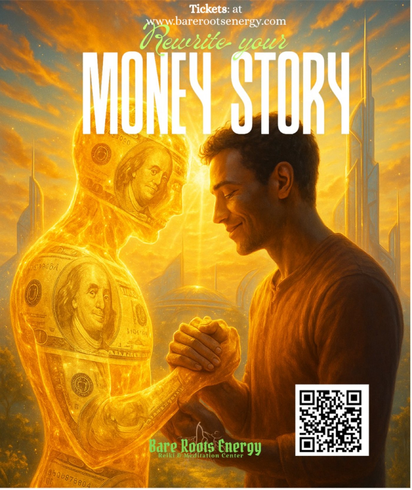 Rewriting Your Money Story; Workshop for Abundance with Bare Roots Energy