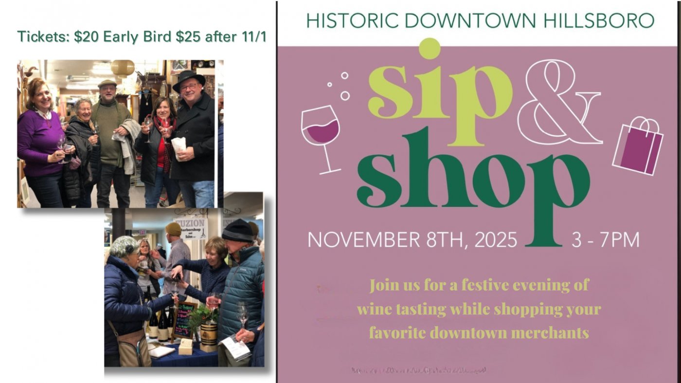 Hillsboro Sip + Shop 2025