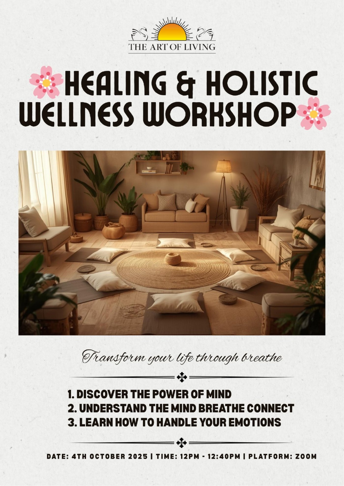 \ud83c\udf38 Online Healing & Holistic Wellness Workshop\ud83c\udf38
