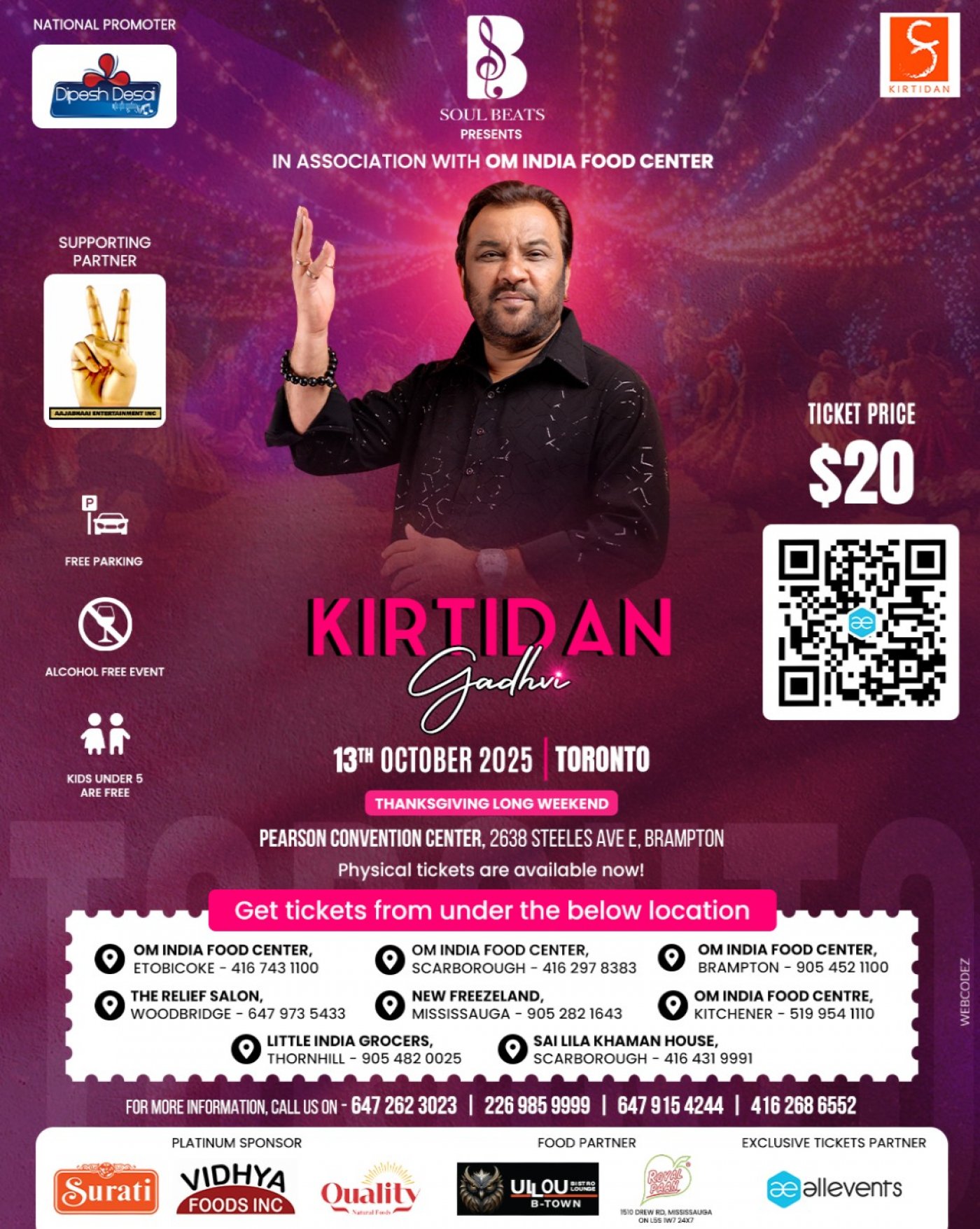Kirtidan Gadhvi Live in Toronto - 13th October
