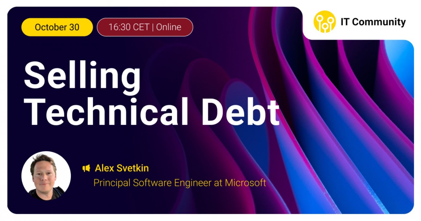 Selling Technical Debt