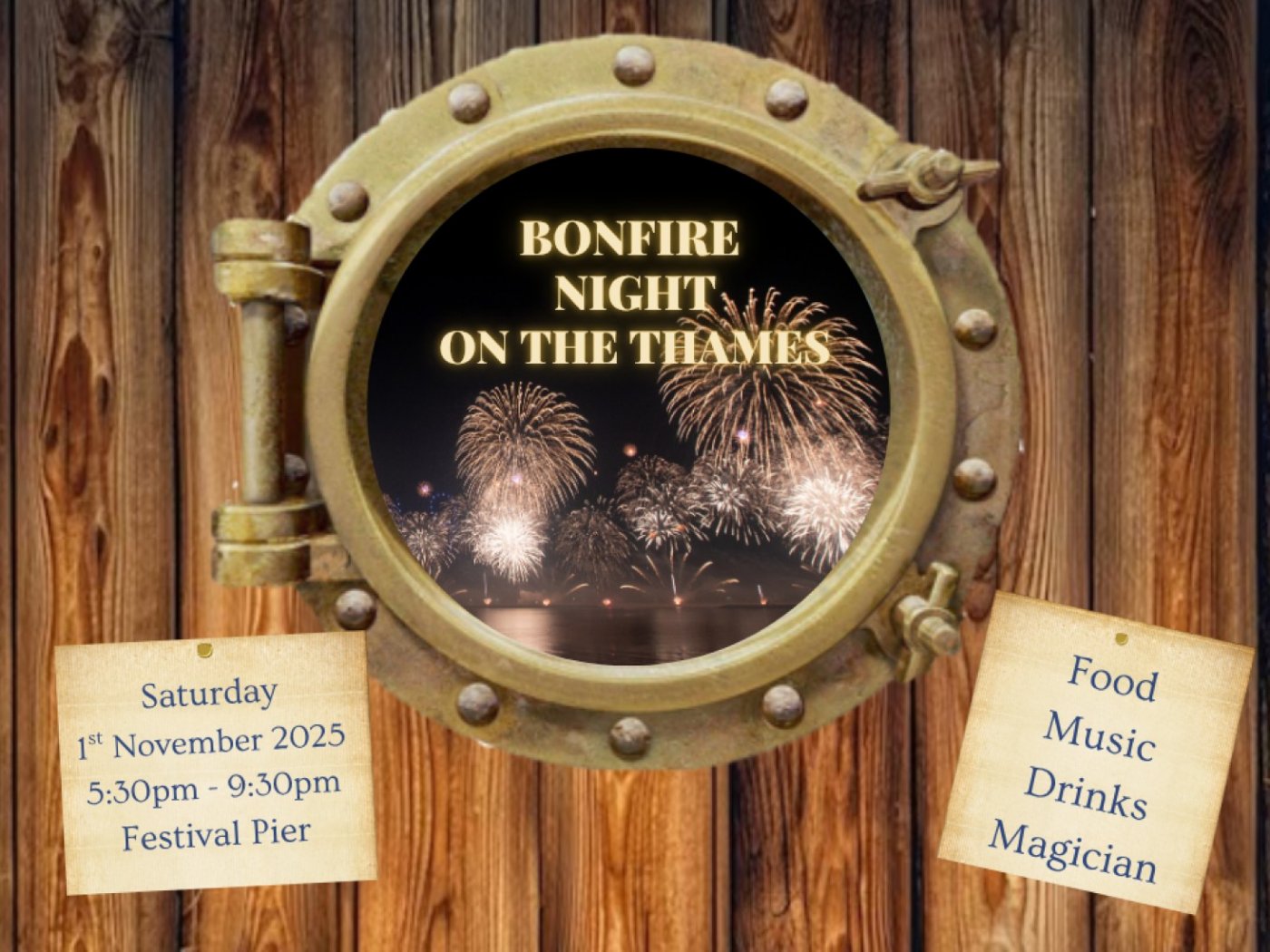 Bonfire Night on the Thames