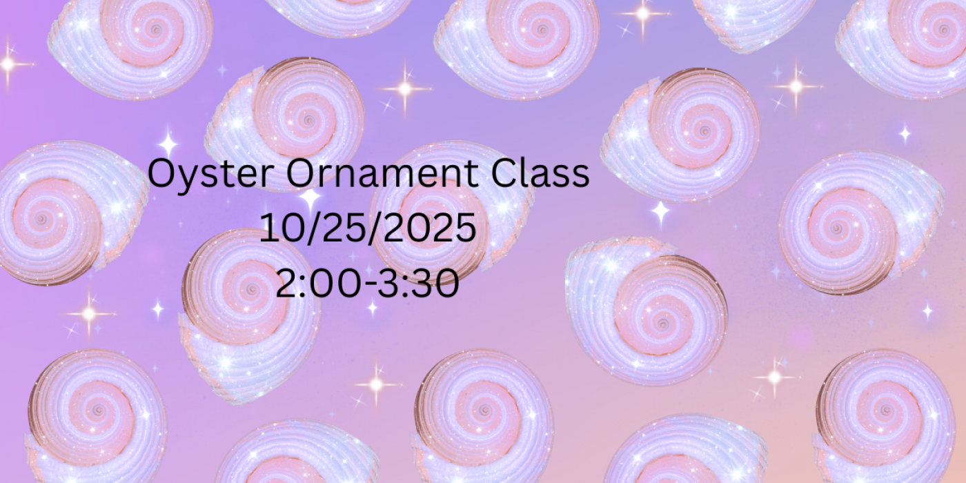 Oyster Shell Ornament\/Magnet Class