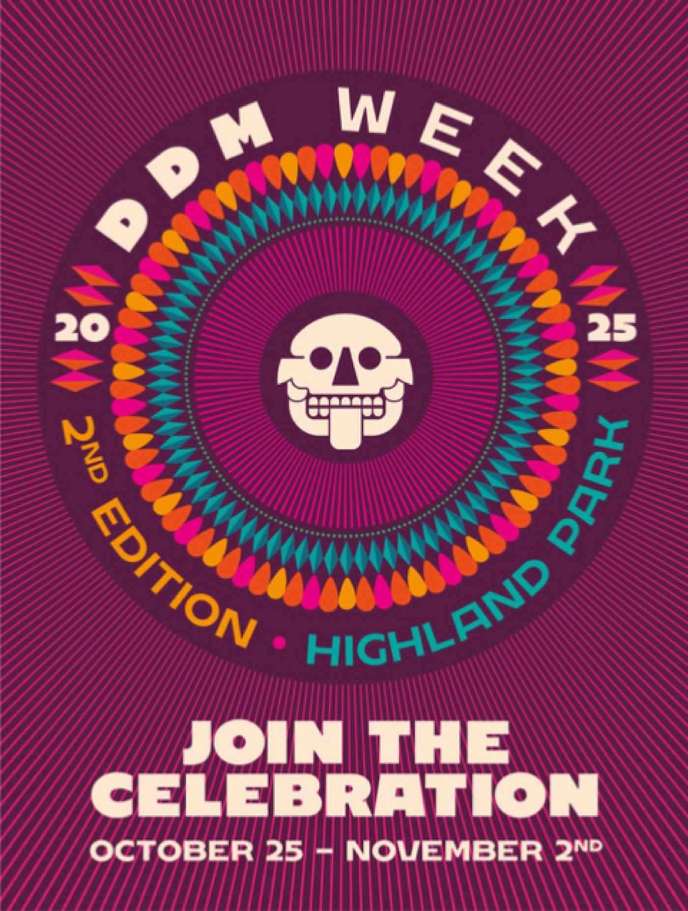 Dia de Los Muertos Week Oct 25-Nov 2, Downtown Highland Park
