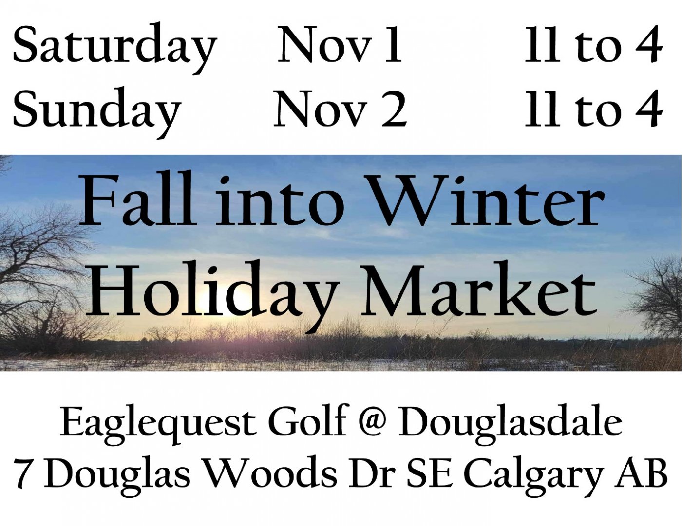 Fall into Winter Holiday Market - 2025