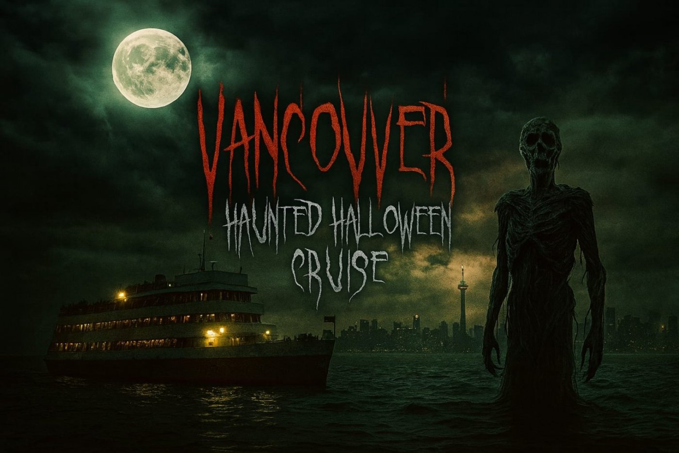 Haunted Halloween Boat Party Cruise - Vancouver