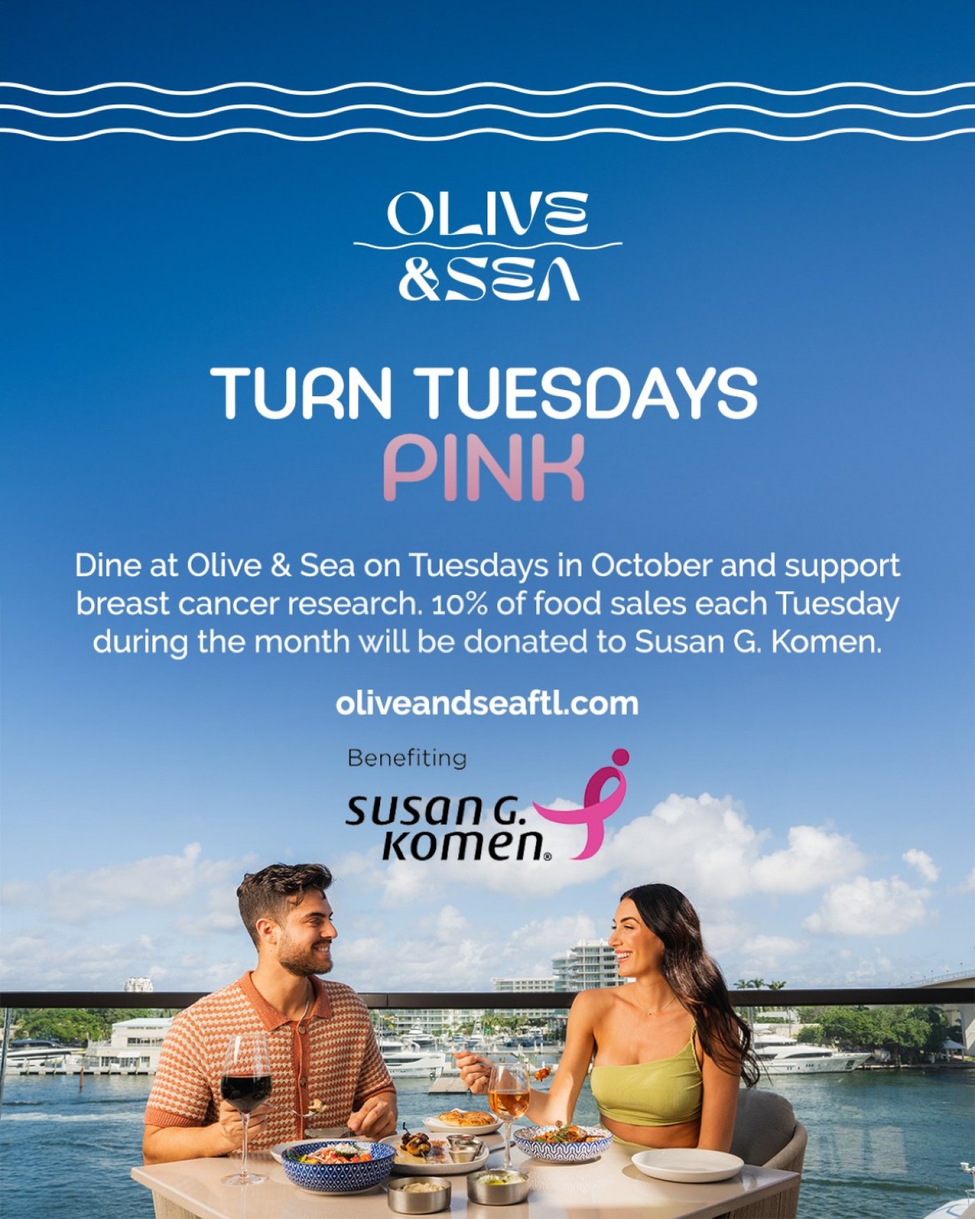 Turn Tuesdays Pink at Olive & Sea