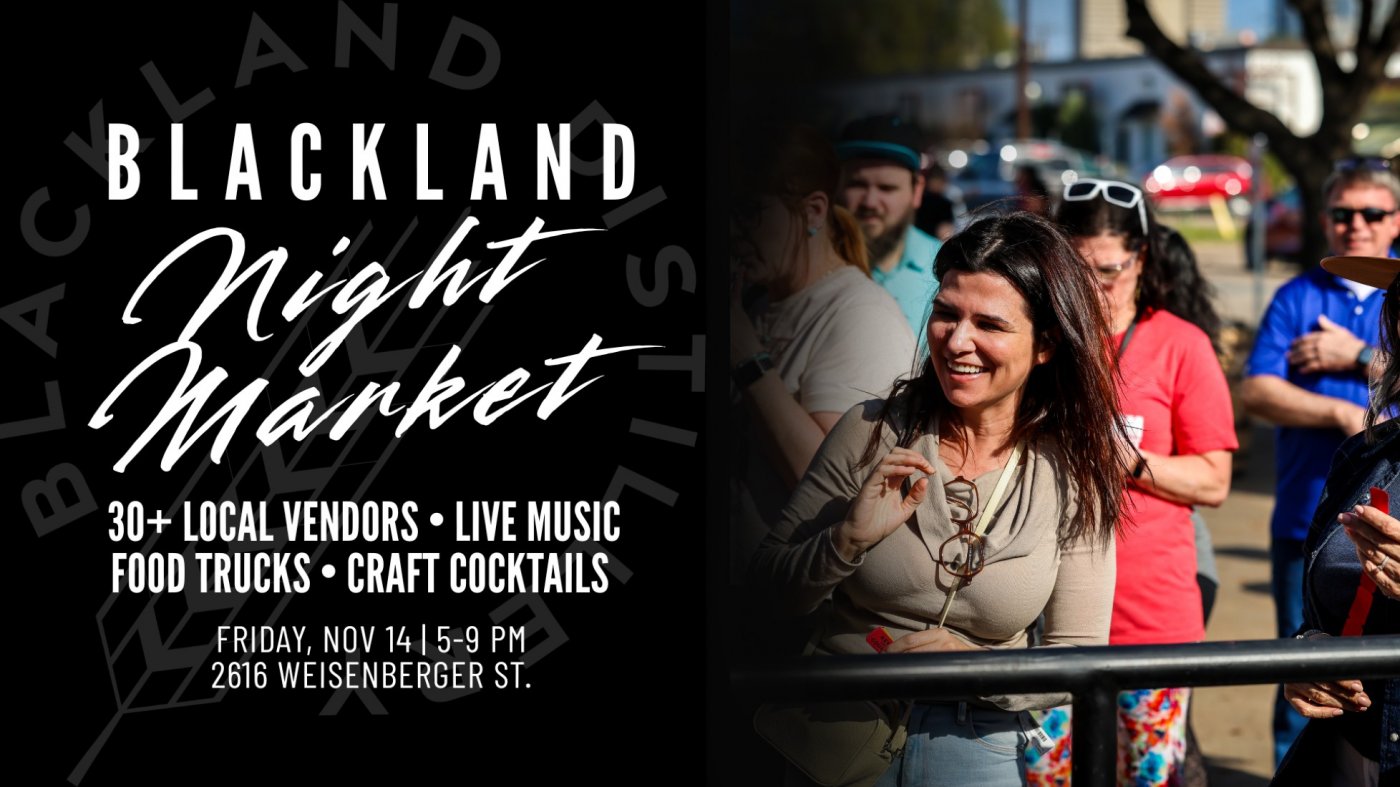 Sip and Shop: Blackland\u2019s Fall Night Market