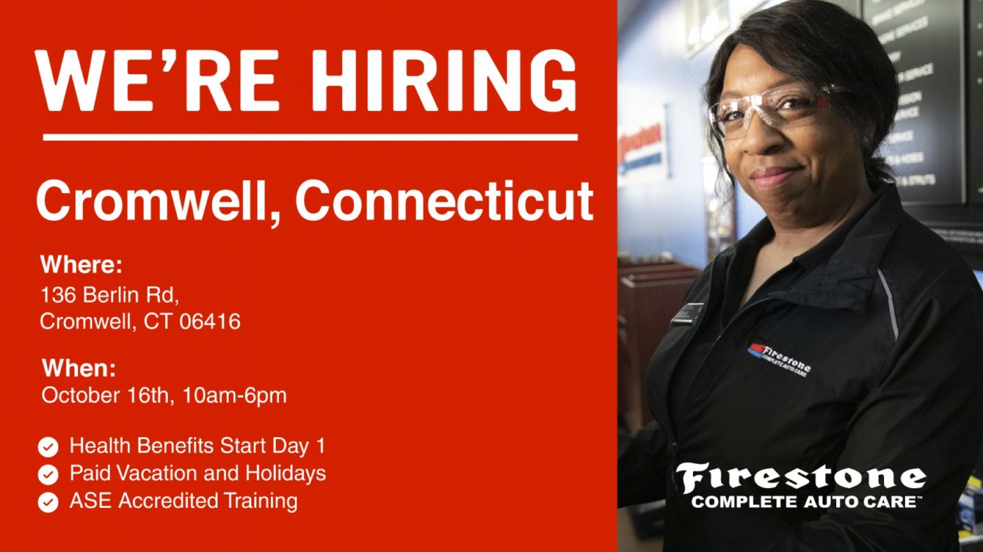 Firestone Hiring Event - 10\/16