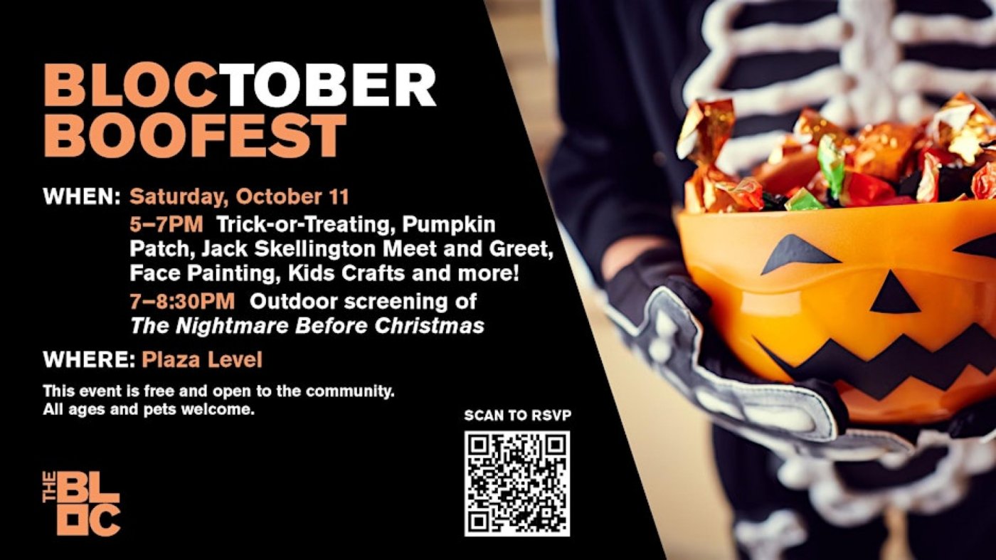 The Bloc presents \u201cBLOCtober BOOfest\u201d screening \u202f\u201dThe Nightmare Before Christmas\u201d