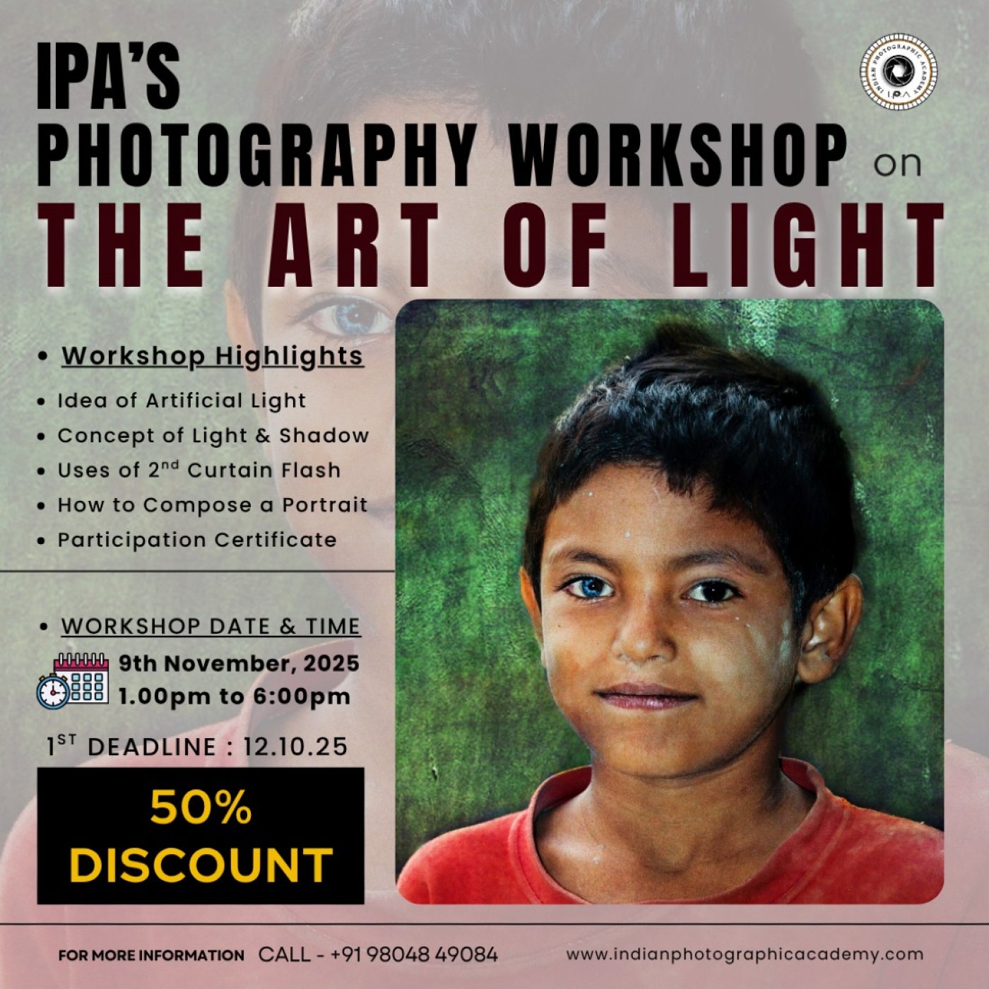 The Art of Light - Workshop by IPA